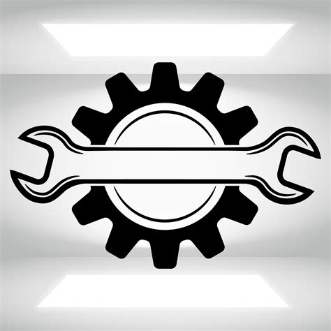 mechanic logo monogram svg mechanic split  frame svg etsy canada