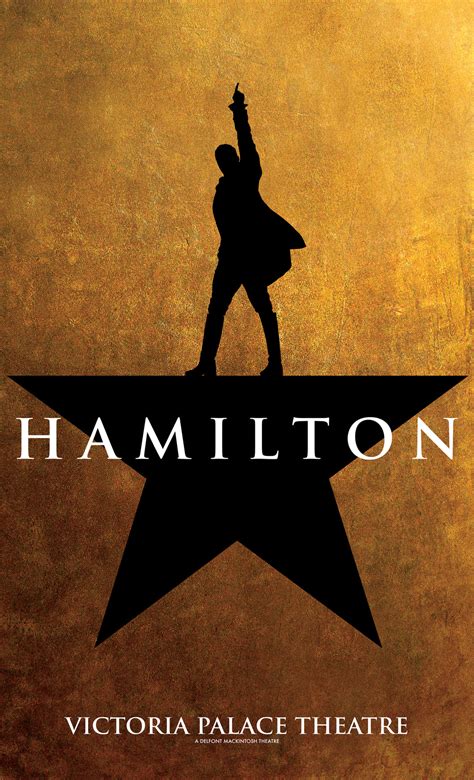 hamilton poster creative goods merchandising  hamilton