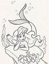 Disney Ariel Coloring Walt Pages Characters Princess Baby Drawing Color Fanpop Print Printable Getdrawings Pic Getcolorings sketch template