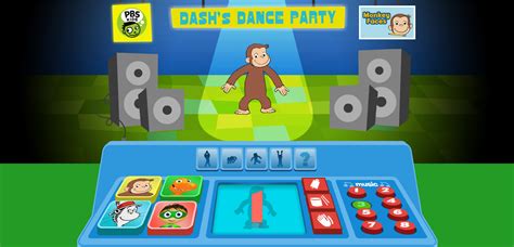 dashs dance party play   flash museum