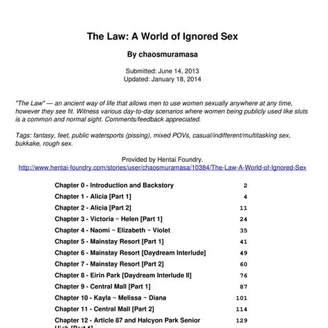 chaosmuramasa the law a world of ignored sex pdf docdroid