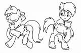 Coloring Pages Pony Little Mlp Christmas Blank Derpy Hooves Cutie Mark Color Crusaders Getcolorings Friendship Magic Belle Printable Drawing Print sketch template