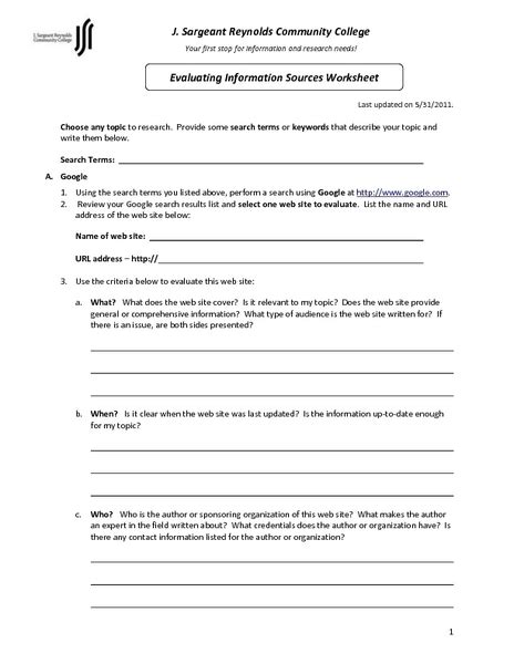 credible sources lesson plans worksheets reviewed  teachers