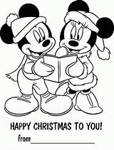 Christmas Coloring Disney Printable Pages Cards Sheets Print Kids Themed Colouring Color Card Children Printables Size Para Mouse Natal Mickey sketch template