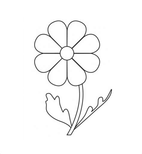 small flowers coloring pages coloring home