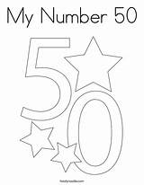 Coloring 50 Number Print Ll sketch template