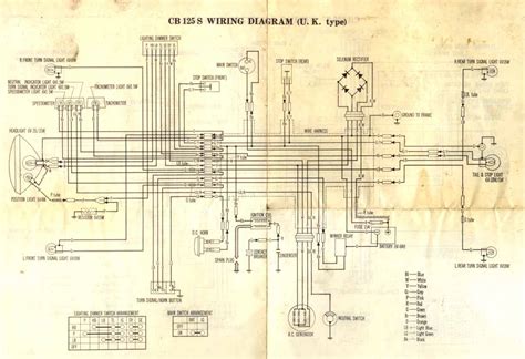 honda cb wiring diagram image