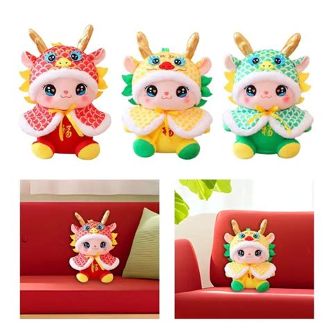 stuffed animal dragon plush doll  chinese dragon plush toy cm
