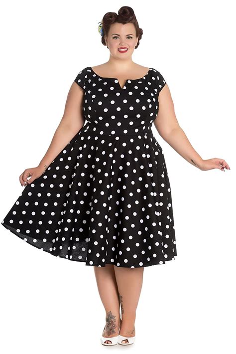 Retro 1950s Polka Dot Dresses For Sale