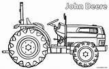Deere John Tractor Drawing Coloring Pages Printable Kids Getdrawings sketch template
