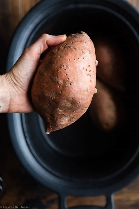 crock pot sweet potatoes food faith fitness