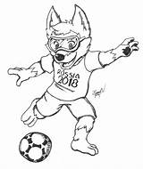 Mascote Mascota Neymar Inktober 21th Zabivaka Lobo Rusia Ronaldo Mascotas Siberiano Furry Cristiano Fútbol sketch template