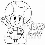 Toad Mario Coloring Pages Super Drawing Kart Color Getdrawings Printable Getcolorings Library Clipart Cartoon Comments sketch template
