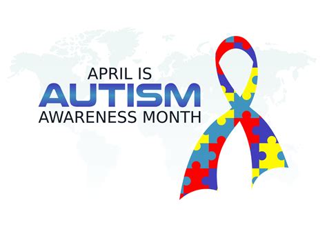 vector graphic  autism awareness month good  autism awareness