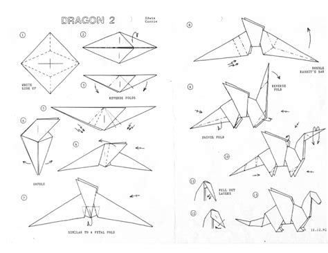 easy origami swivel fold  camp