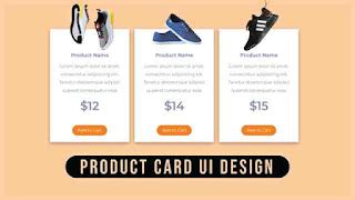responsive product card html css