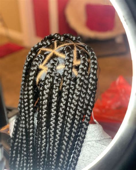 braidsbybre on instagram “jumbo triangle part braids ‼️book me 678 466