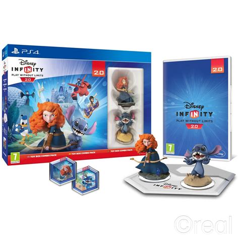 ps disney infinity  toy box combo pack brave stitch playstation official