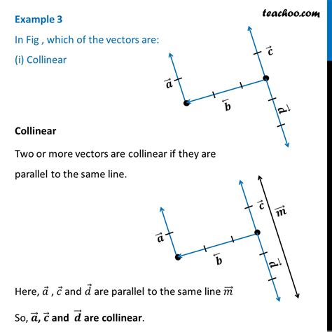 fig  vectors   collinear type  vector