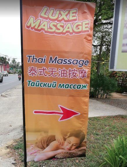 luxe health massage bang por koh samui