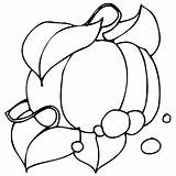 Pumpkin Coloring Pages Cute Printable Thanksgiving Kids Color Pumpkins Print Halloween Little Getcolorings sketch template