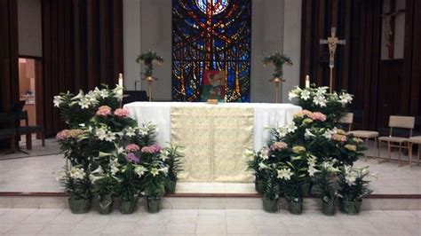 church decorated  easter easter church church easter