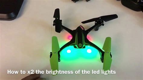 sky viper  stunt drone     led lights brighter youtube