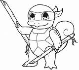 Squirtle Coloring Pages Ninja Printable Pokemon Colouring Pikachu Activities Baby Deviantart Cartoon Library Clipart Popular Clip sketch template
