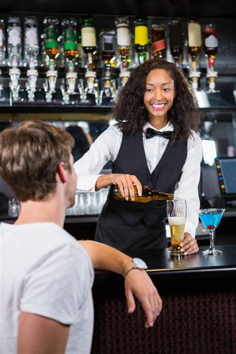 Bartender Uniforms Cocktail Server Uniforms Uniform