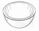 Bowl Mixing Drawing Sketch Template Patents Coloring sketch template
