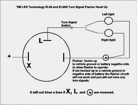 universal turn signal switch wiring diagram