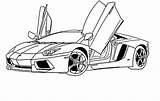 Lamborghini Centenario Coloring Veneno Pages Template sketch template
