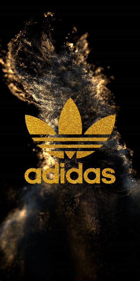 gold adidas logo wallpapers  wallpaperdog