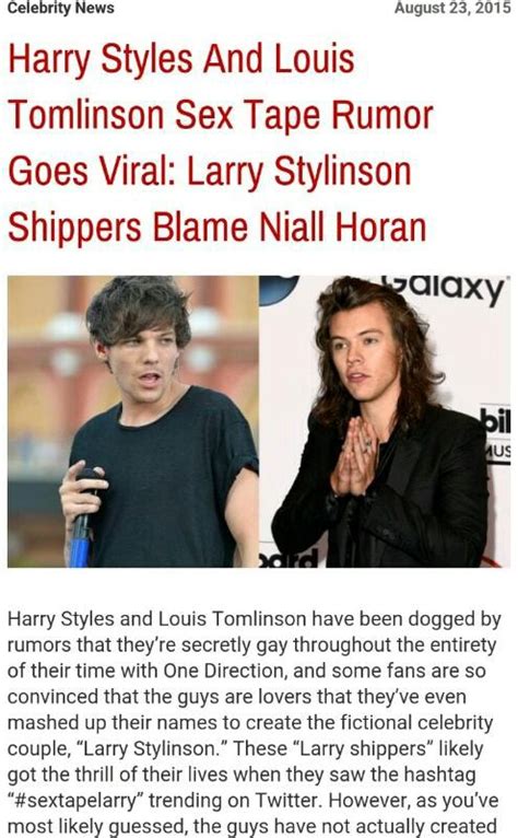 harry styles and louis tomlinson sex tape rumor goes viral
