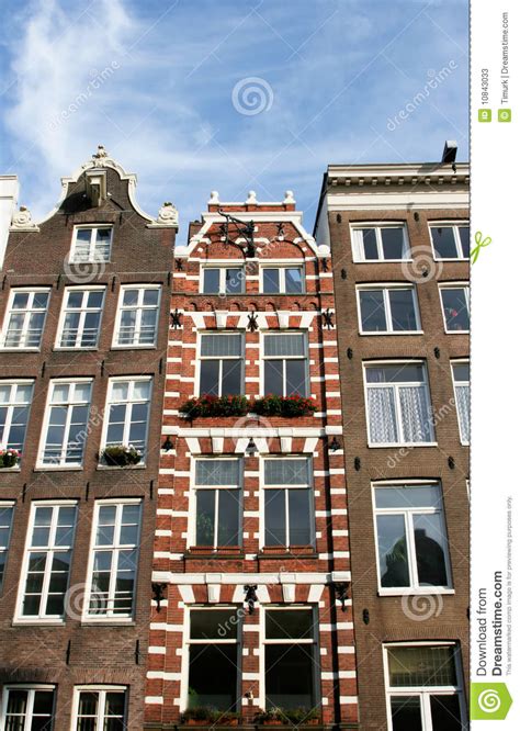 amsterdam houses stock image image  apartment mansion
