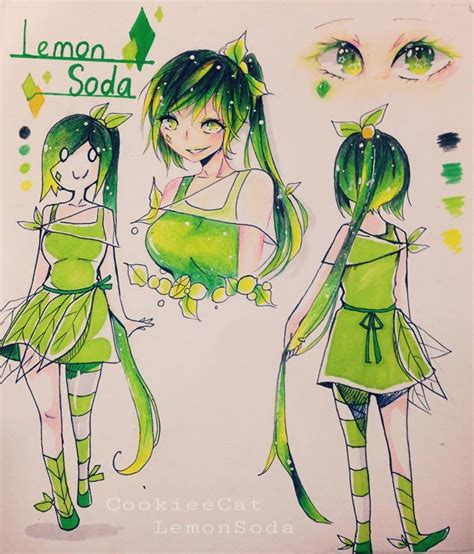 Lemon Soda My Oc By Cookieecat On Deviantart