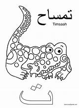Alphabet Coloring Arabic Pages Worksheets Kids Letters Ta Worksheet Printable Letter Language Arab Crafty Acraftyarab Activities Animal Bubble Sheets Qualifying sketch template