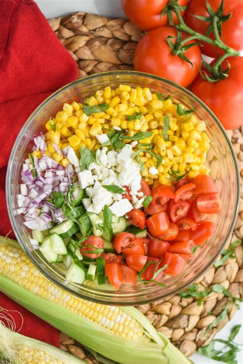 corn salad simple joy