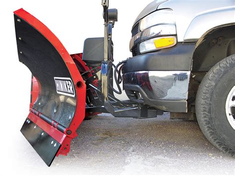 quick hitch snowplow mounting systems hiniker snowplows