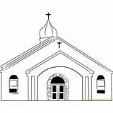 Church Coloring Pages Baptist Osterville Coloringpages101 sketch template