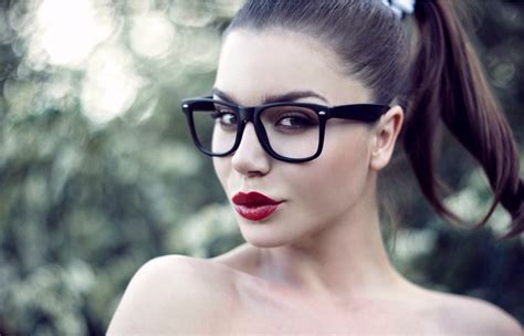 wallpaper face model women with glasses sunglasses