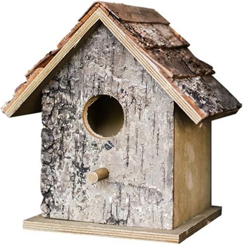 amazoncom bird house country house bird house outdoor wood bird house bird cage outdoor