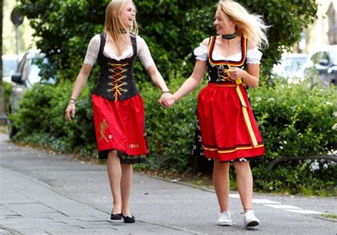 has the famous bavarian dress become islamic international news