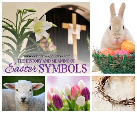 easter symbols celebrating holidays