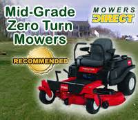 mowers direct announces  mid grade  turn mowers