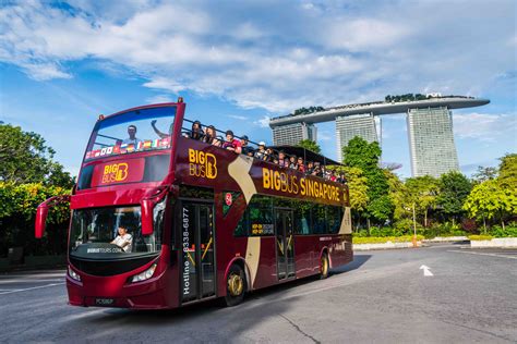 big bus singapore hop  hop  bus tours open top singapore kkday