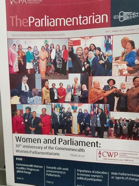 Commonwealth Women Parliamentarians Highlight Womens Representation In