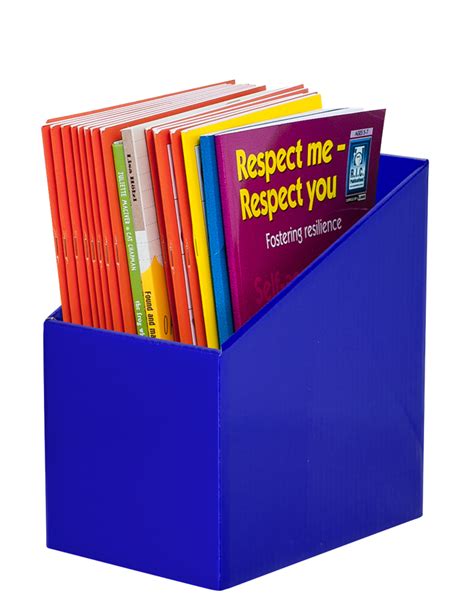 cleverco classroom book boxes mixed pack   abc school supplies