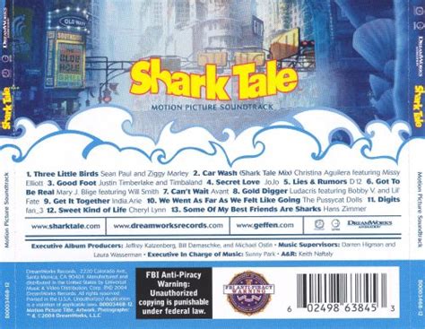Shark Tale Original Soundtrack Songs Reviews Credits Allmusic