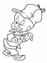Looney Tunes Coloring4free Mycoloring Source Homecolor sketch template